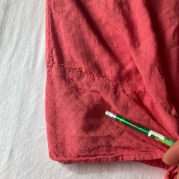 Buffalo by David Bitton Women’s Short Sleeve Tank Top Blouse Size M, Pink - Picture 8 of 8